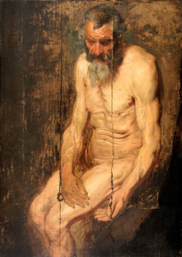 van dyck sketch st jerome - Rare Dutch Painting Found In Shed Expected To Sell For Up To $3 Million