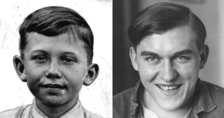 Walter Collins Alongside Gordon Northcott