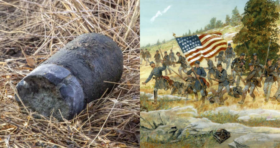 Rare Unexploded Artillery Shell Discovered at Gettysburg. Yes, Really.