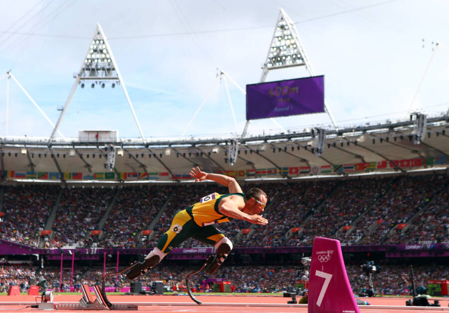 Oscar Pistorius Competing At The Olympics