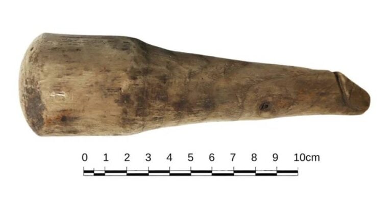 Roman Wooden Phallus