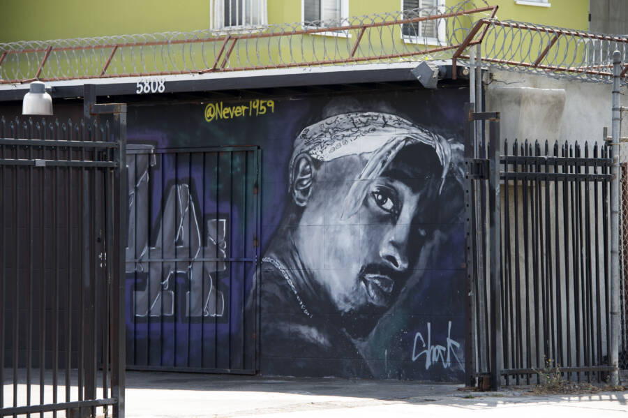 Tribute After Tupac Shakur's DEath
