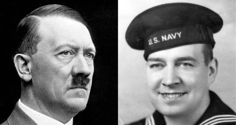 Adolf Hitler Alongside William Patrick Hitler Featured