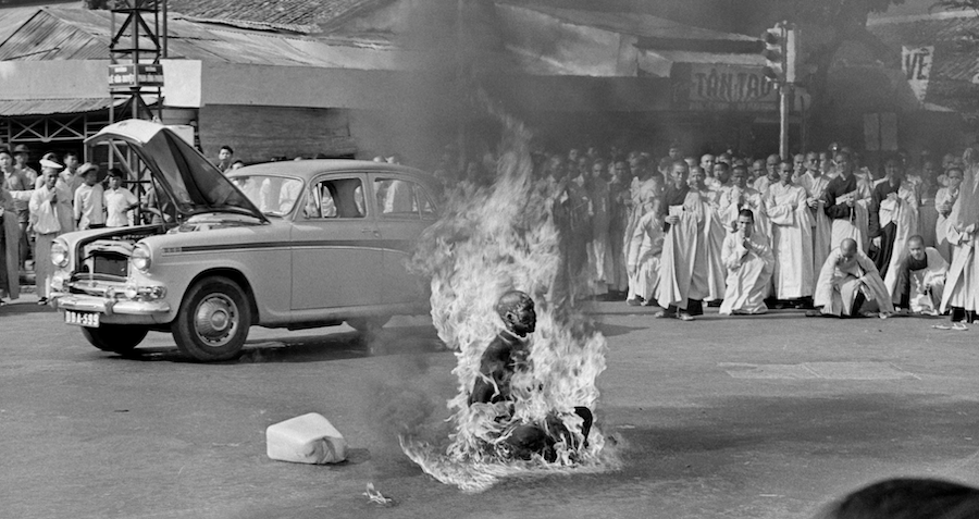 Burning Monk Featured