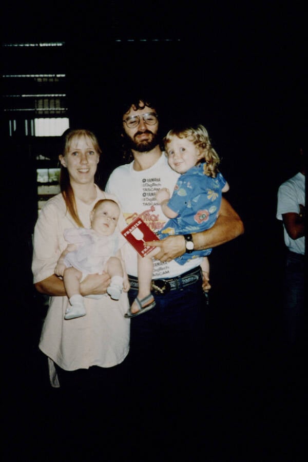 David Koresh With His Family