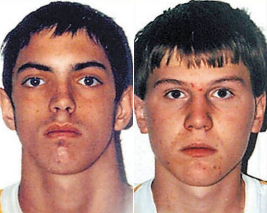Mugshots Of Scream Killers Brian Draper And Torey Adamcik