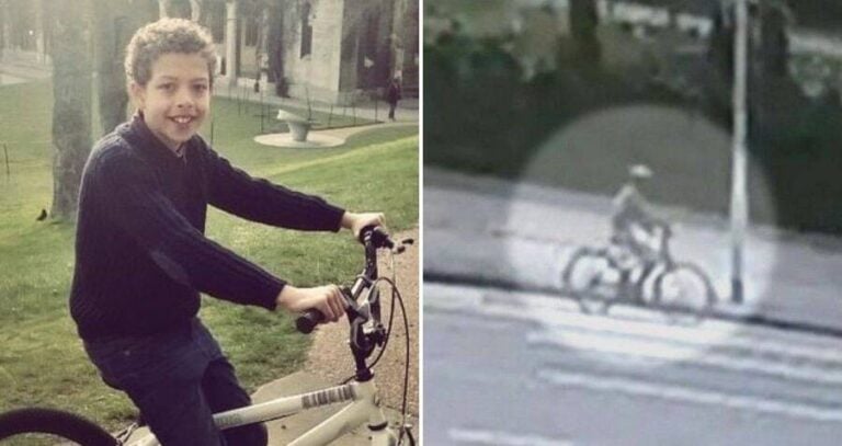 Noah Donohoe Alongside Footage