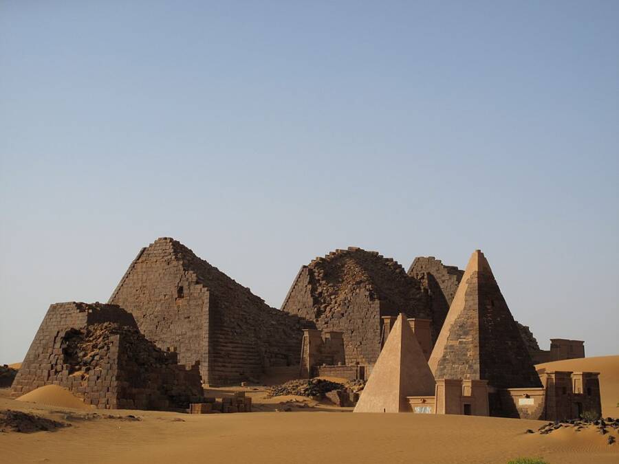 Northern Cemetery At Meroe