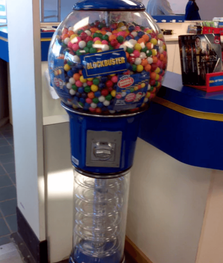 Blockbuster Gumball Machine