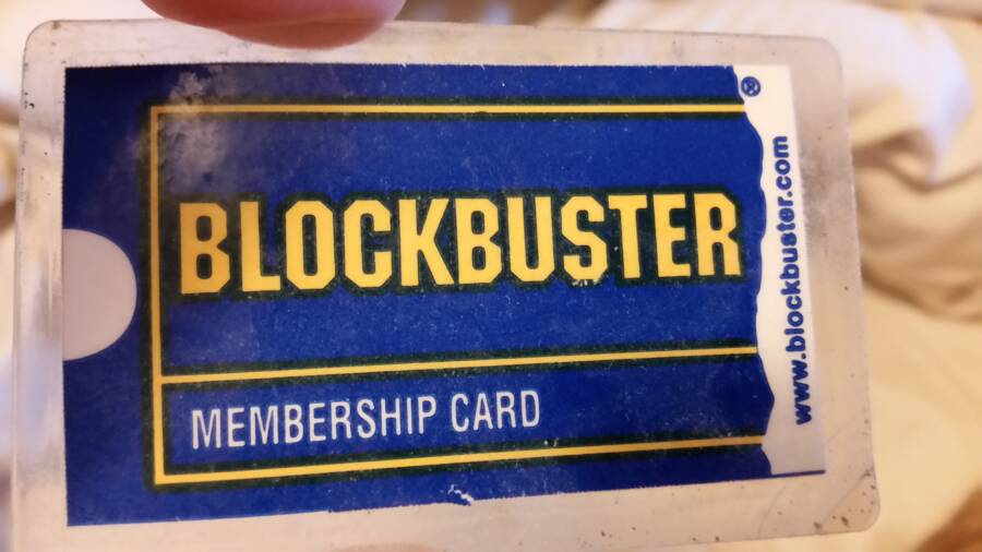 Blockbuster Membership Card
