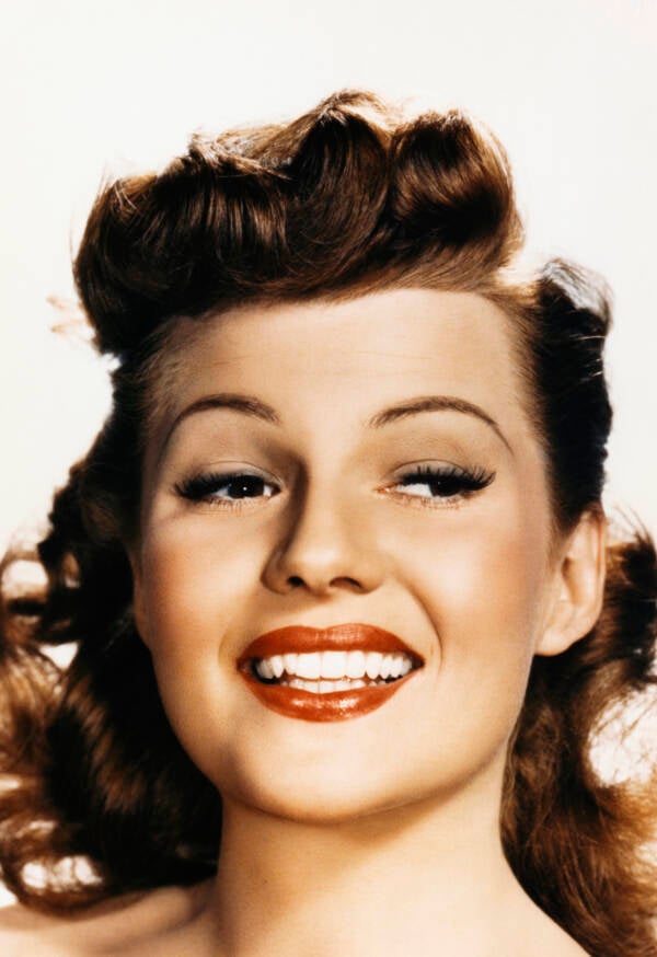 Headshot Of Rita Hayworth