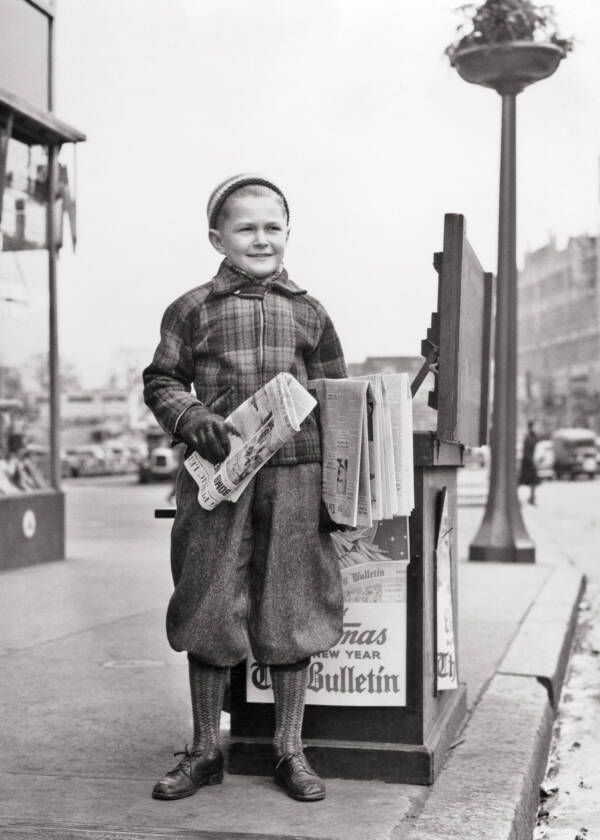 The Real History Of Newsies, Young Boys Who Once Peddled Newspapers