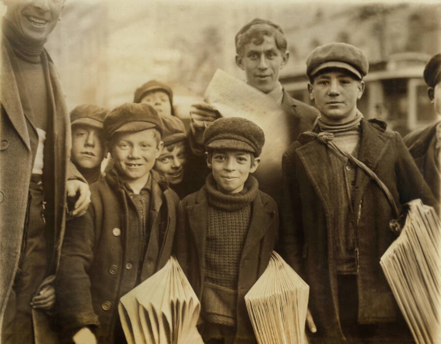 The Real History Of Newsies, Young Boys Who Once Peddled Newspapers