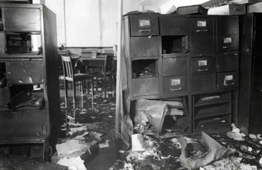 Public Records Office After The Bombing