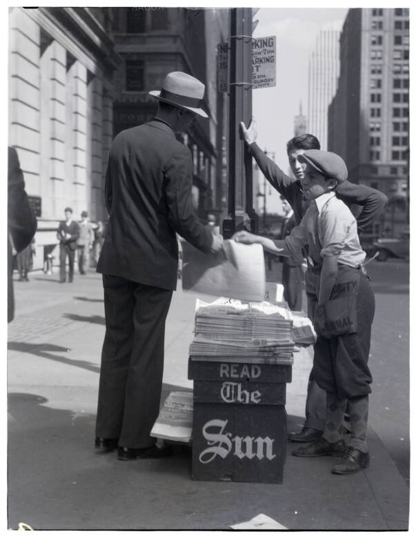 The Real History Of Newsies, Young Boys Who Once Peddled Newspapers