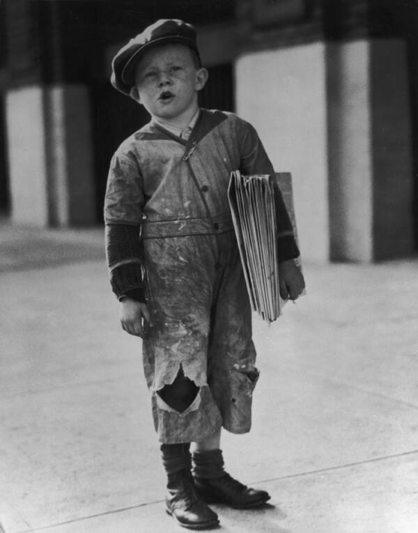 The Real History Of Newsies, Young Boys Who Once Peddled Newspapers
