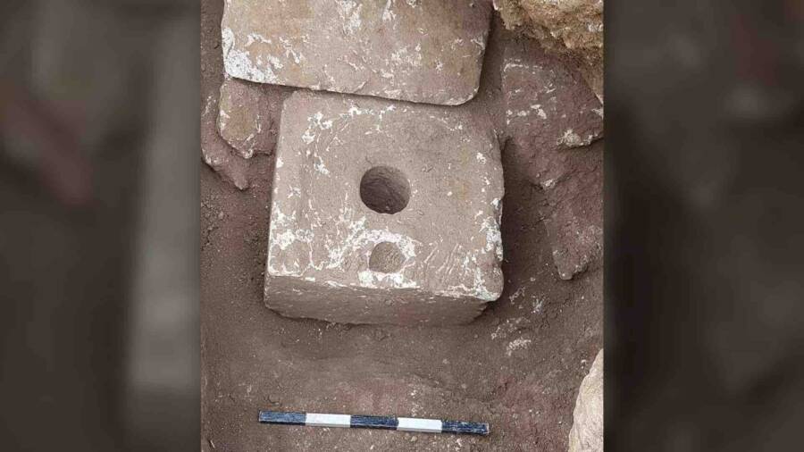 Ancient Toilet In Jerusalem