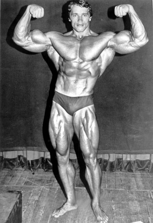 Young Arnold Schwarzenegger Bodybuilding