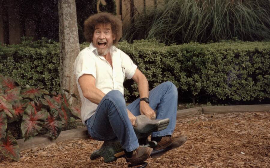 Bob Ross At A Park