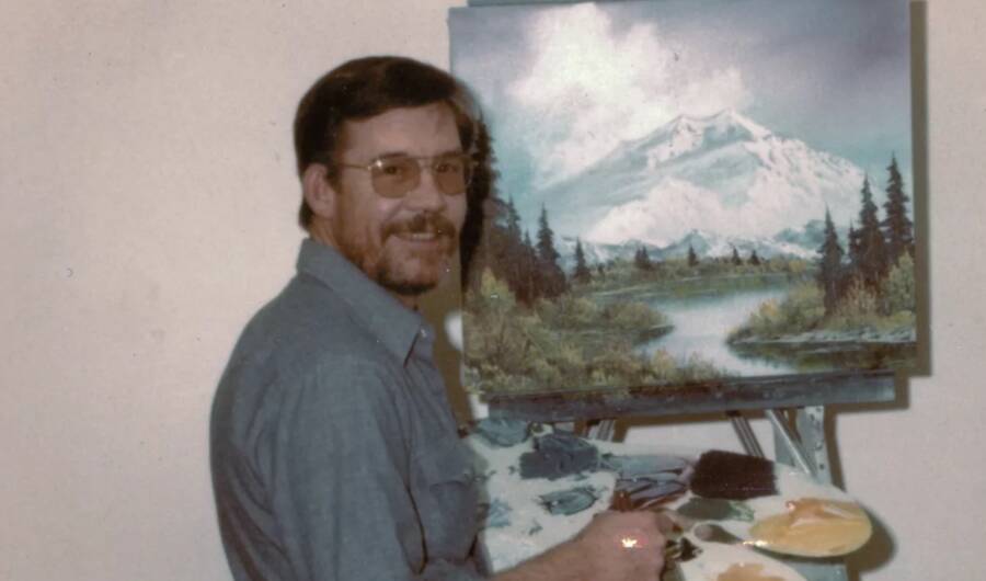 Bob Ross With His Natural Hair