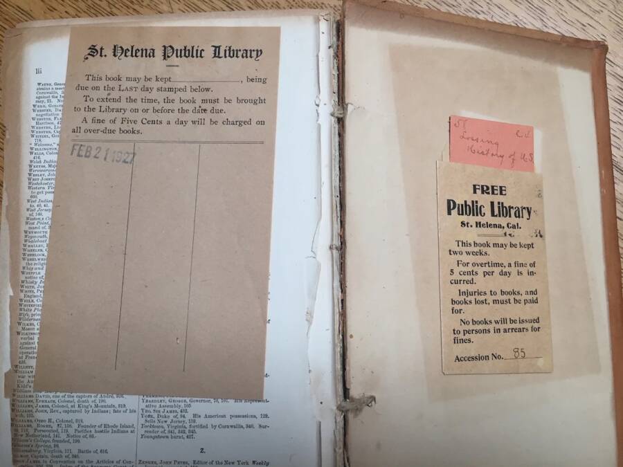 Book Returned After A Century