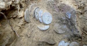 Buried Roman Coin