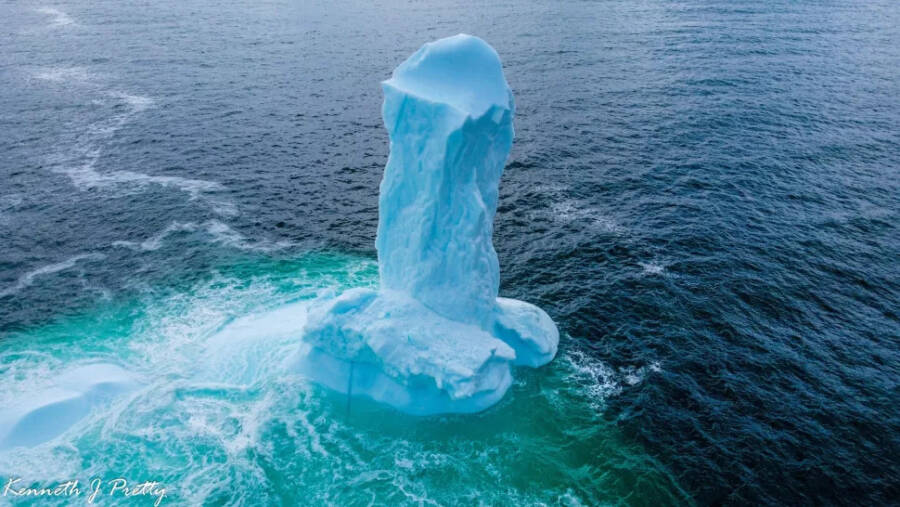 Penis Shaped Iceberg