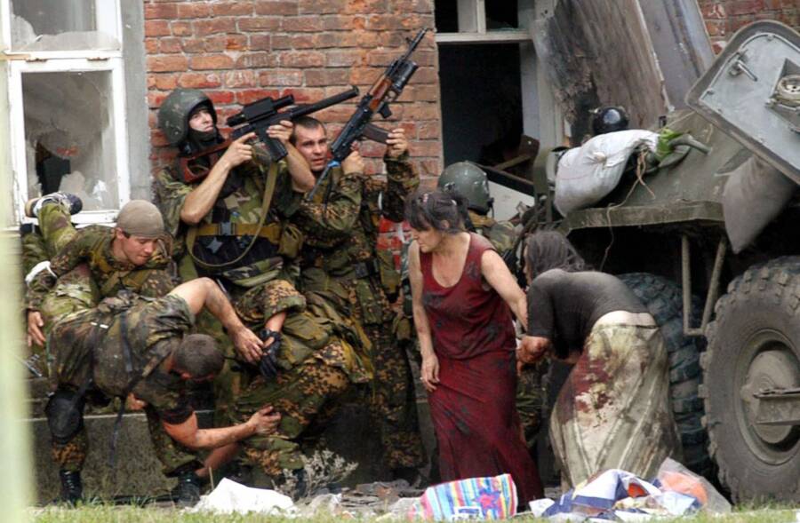 Russian Special Forces In Beslan