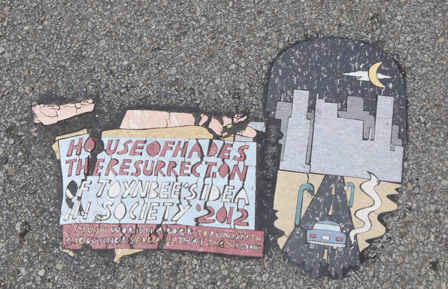 Toynbee Tile And Illustration