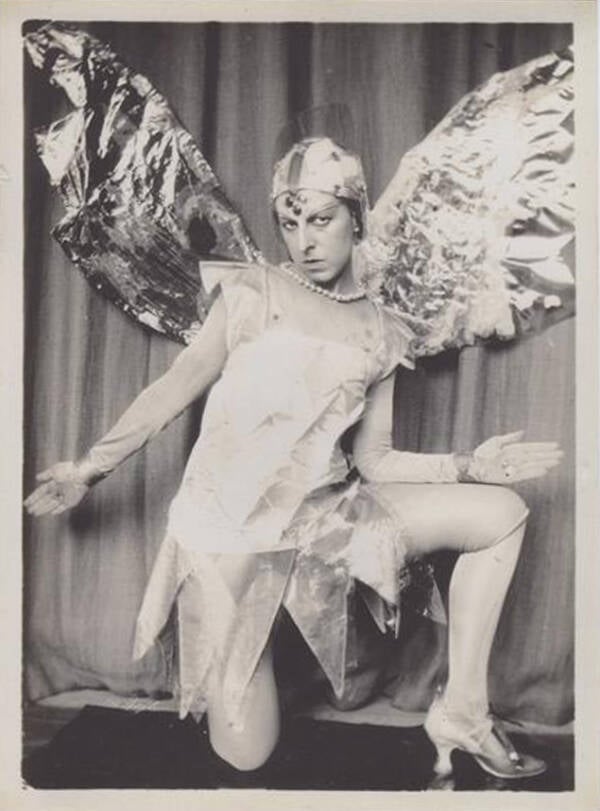 Claude Cahun With Wings