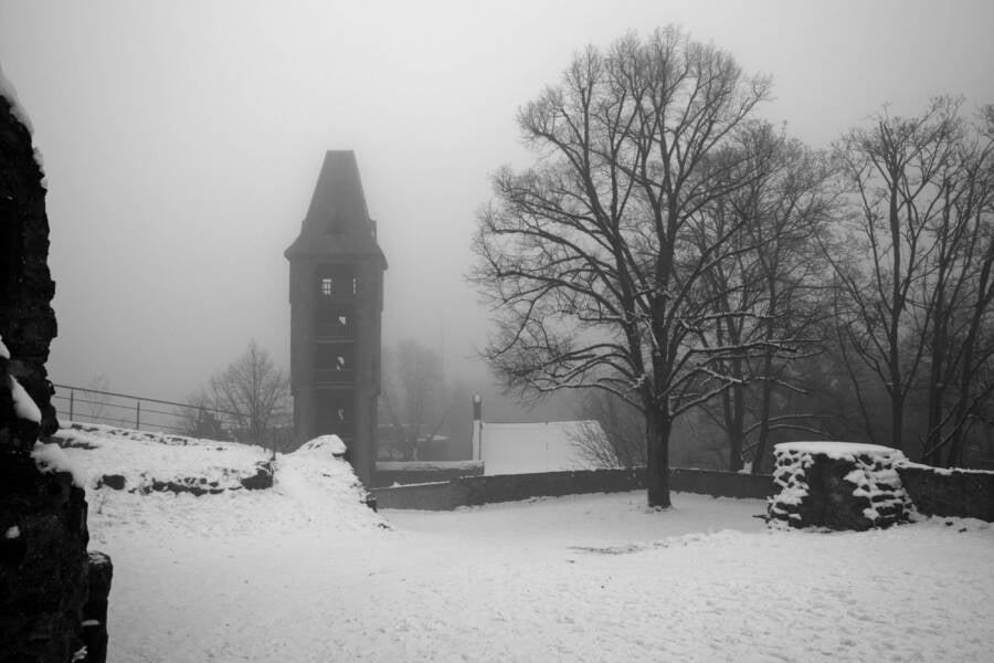 Frankenstein Castle In The Snow