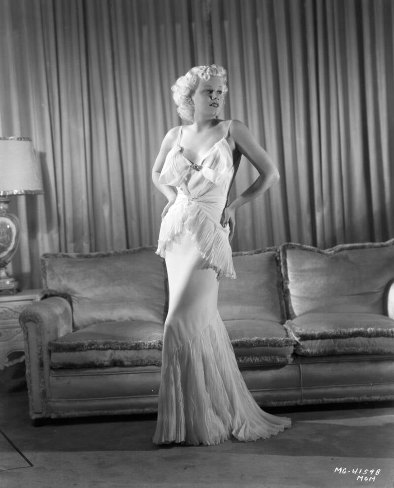 The Life And Death Of Jean Harlow, The First Blonde Bombshell
