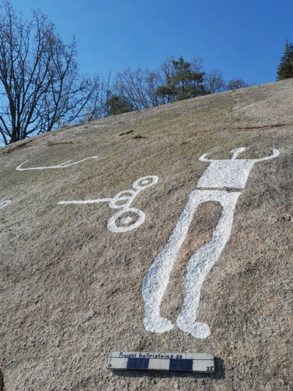 Petroglyph Of A Man