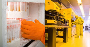 Research Lab Freezer And Lab