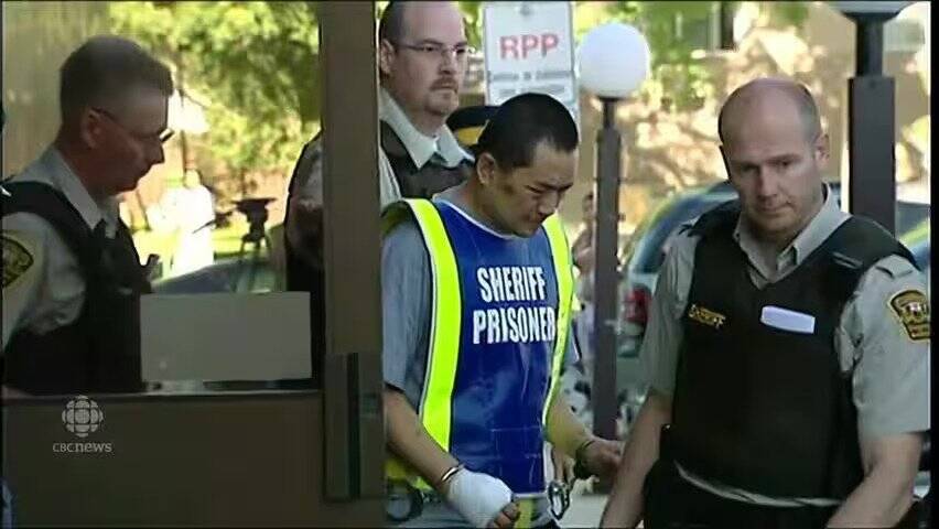 Vincent Li With Handcuffs