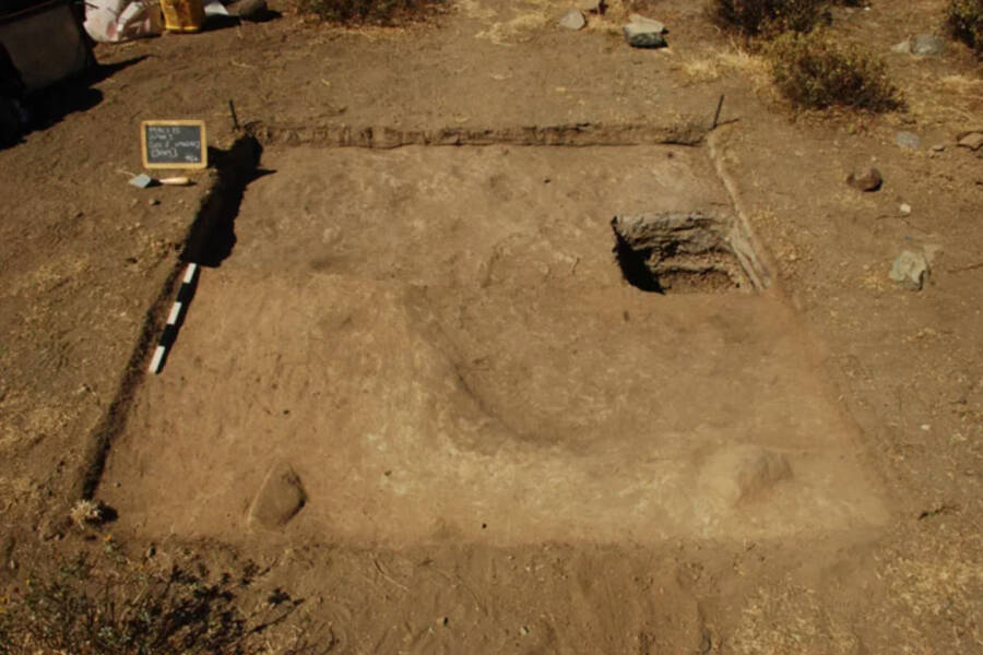 Ancient Dance Floor In Peru