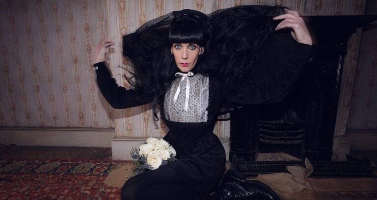 Brocarde In Her Wedding Veil