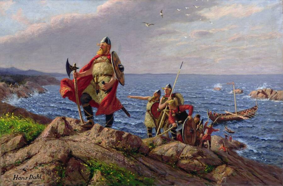 Leif Erikson Painting
