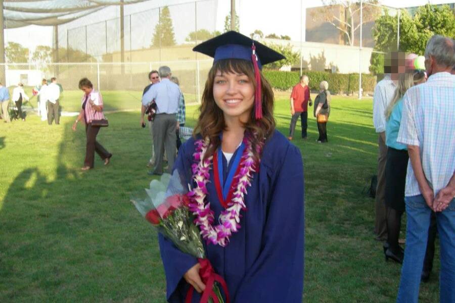 Nikki Catsouras At Graduation