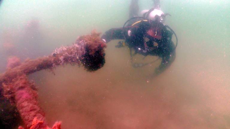 Scuba Diver Looking For Camargo Wreckage