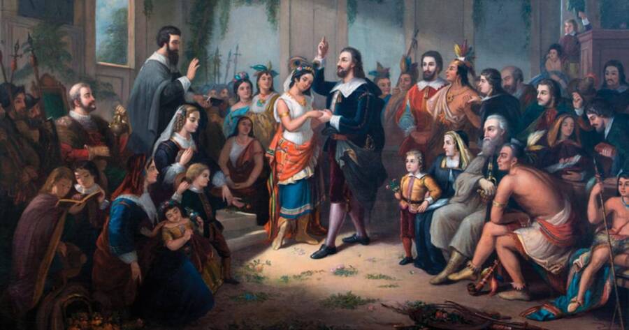 Pocahontas And John Ralfe Marriage