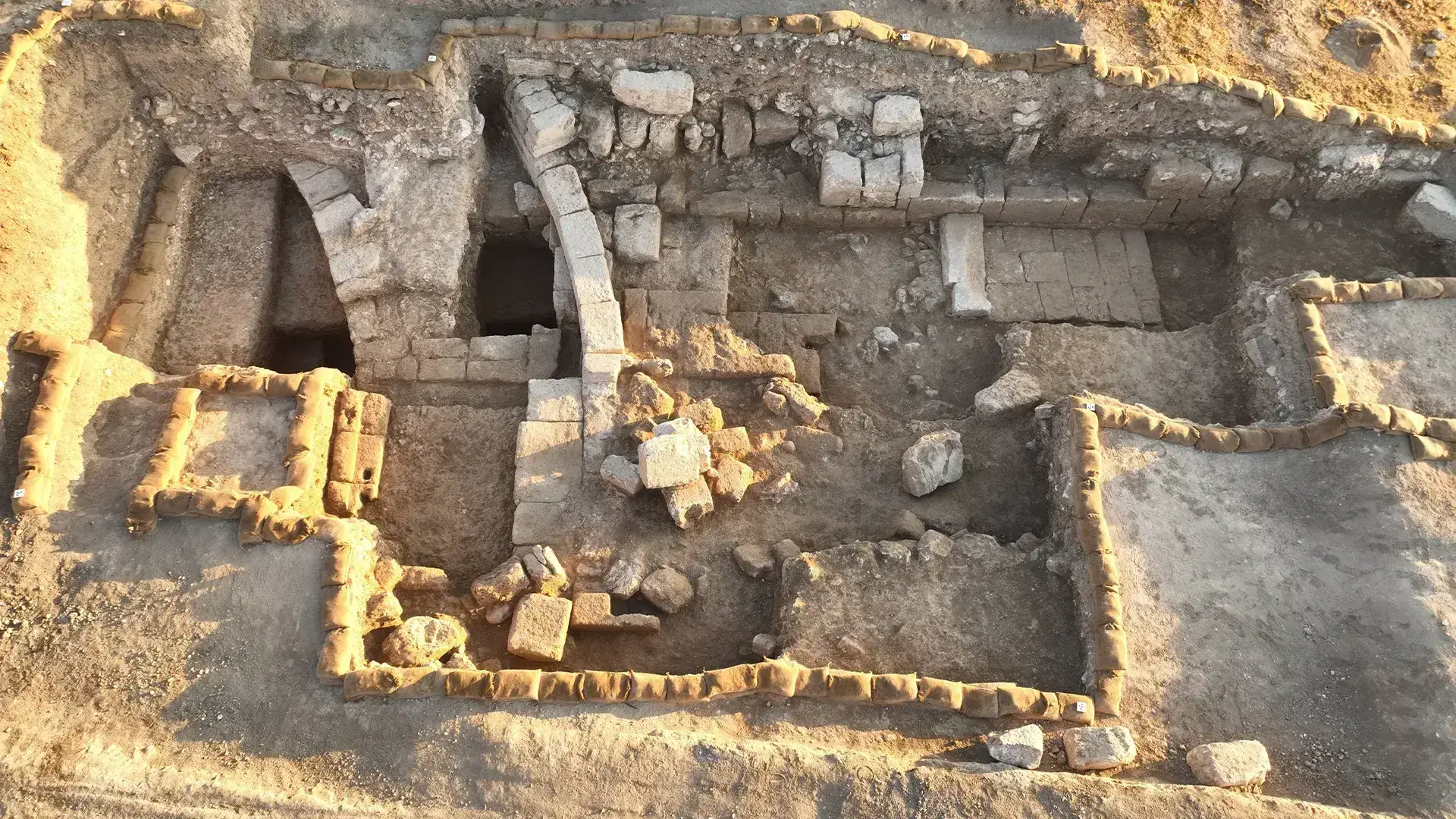 Roman Amphitheater In Israel