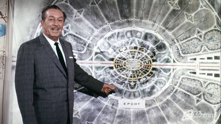 Walt Disney Unveiling His Plans For Epcot