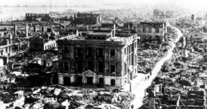 1923 Great Kanto Earthquake Remaining Building