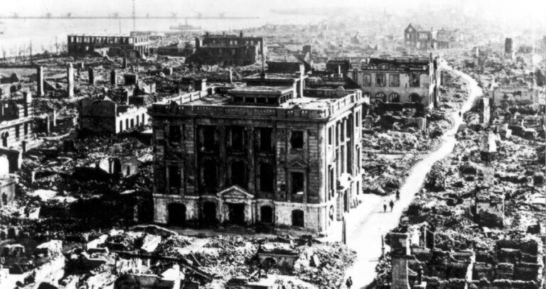 1923 Great Kanto Earthquake Remaining Building