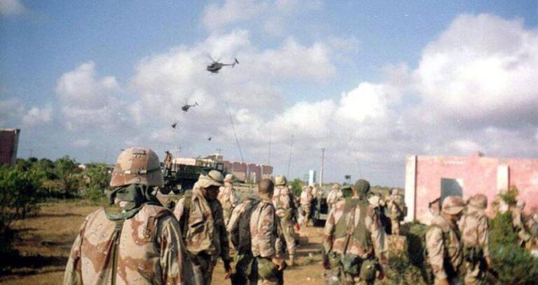 American Troops In Mogadishu