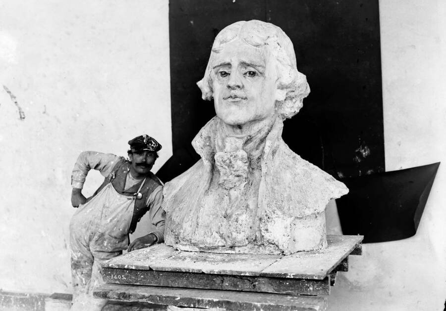 Bust Of Thomas Jefferson