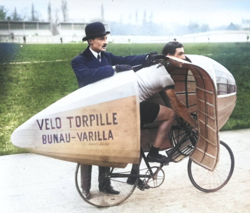 Étienne Bunau-Varilla's Vélo-Torpille