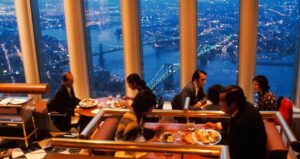 People Eating At Windows On The World