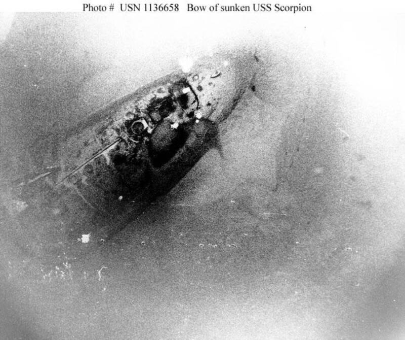 Wreckage Of The USS Scorpion
